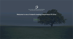 Desktop Screenshot of cullencommunications.ie